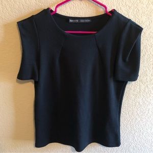 Zara Puff-Sleeve Top - Size M